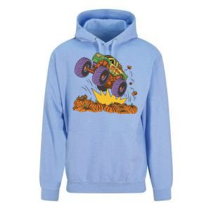 Monster Truck Pumpkin Patch Unisex Surf Hoodie