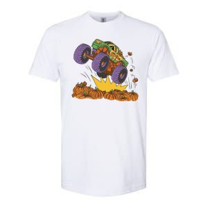 Monster Truck Pumpkin Patch Softstyle CVC T-Shirt