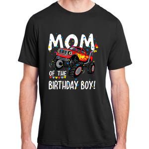 Monster Truck Party Mom Of Birthday Boy Gift Adult ChromaSoft Performance T-Shirt