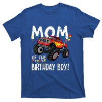 Monster Truck Party Mom Of Birthday Boy Gift T-Shirt