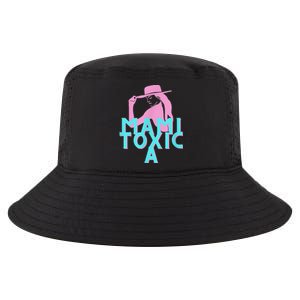 Mami ToxicA Pink With Aqua Cool Comfort Performance Bucket Hat