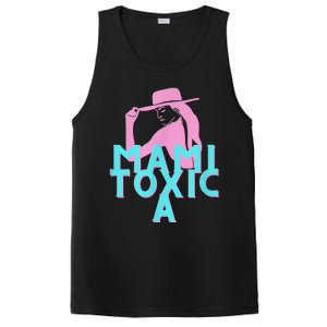 Mami ToxicA Pink With Aqua PosiCharge Competitor Tank