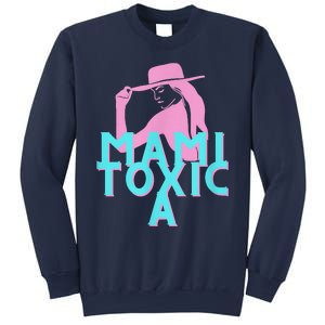 Mami ToxicA Pink With Aqua Sweatshirt