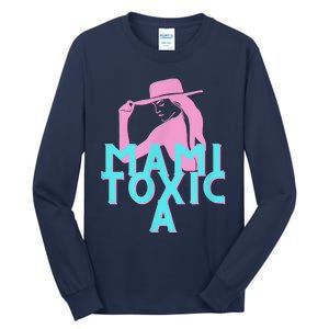 Mami ToxicA Pink With Aqua Tall Long Sleeve T-Shirt