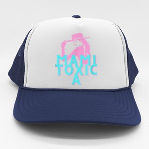 Mami ToxicA Pink With Aqua Trucker Hat