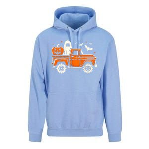 Monster Truck Pumpkin Ghost Halloween Unisex Surf Hoodie