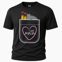 Math Teacher Pocket With Pencils And Protractor Performance Shirt