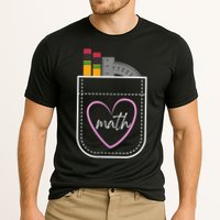 Math Teacher Pocket With Pencils And Protractor Performance Shirt