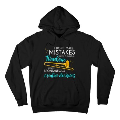 Musician Trombone Player Gift Trombone Hoodie