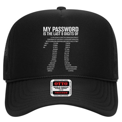 Math Teacher Pi Symbol Science Student For Pi Day Math Geek Trucker Hat