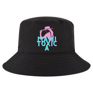 Mami ToxicA Pink with Aqua Cool Comfort Performance Bucket Hat