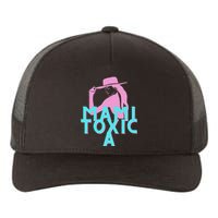 Mami ToxicA Pink with Aqua Yupoong Adult 5-Panel Trucker Hat