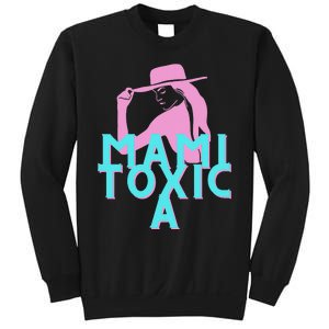 Mami ToxicA Pink with Aqua Sweatshirt