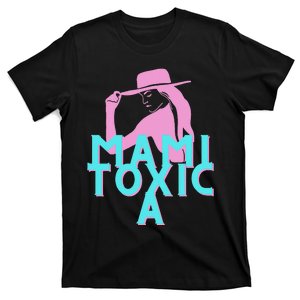 Mami ToxicA Pink with Aqua T-Shirt