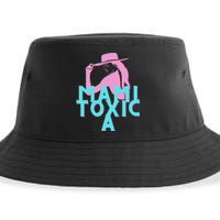 Mami ToxicA Pink with Aqua Sustainable Bucket Hat