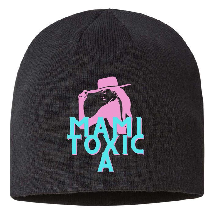 Mami ToxicA Pink with Aqua Sustainable Beanie