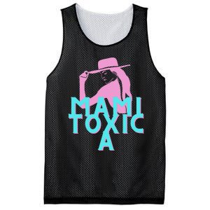 Mami ToxicA Pink with Aqua Mesh Reversible Basketball Jersey Tank