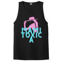 Mami ToxicA Pink with Aqua PosiCharge Competitor Tank