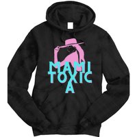 Mami ToxicA Pink with Aqua Tie Dye Hoodie