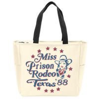 Miss Texas Prison Rodeo Southern Country Music Zip Tote Bag