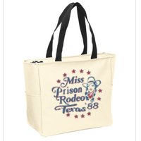 Miss Texas Prison Rodeo Southern Country Music Zip Tote Bag