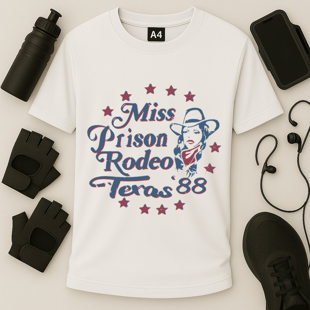 Miss Texas Prison Rodeo Southern Country Music Cooling Performance Crew T-Shirt