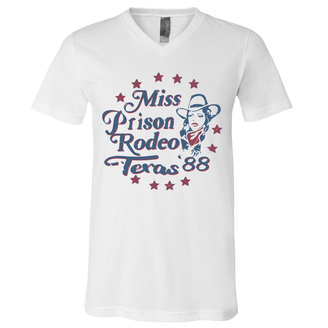 Miss Texas Prison Rodeo Southern Country Music V-Neck T-Shirt