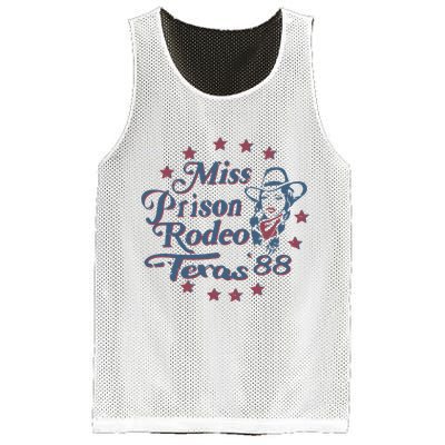 Miss Texas Prison Rodeo Southern Country Music Mesh Reversible Basketball Jersey Tank