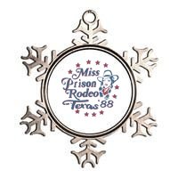 Miss Texas Prison Rodeo Southern Country Music Metallic Star Ornament