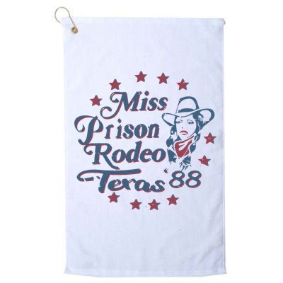 Miss Texas Prison Rodeo Southern Country Music Golf Towel
