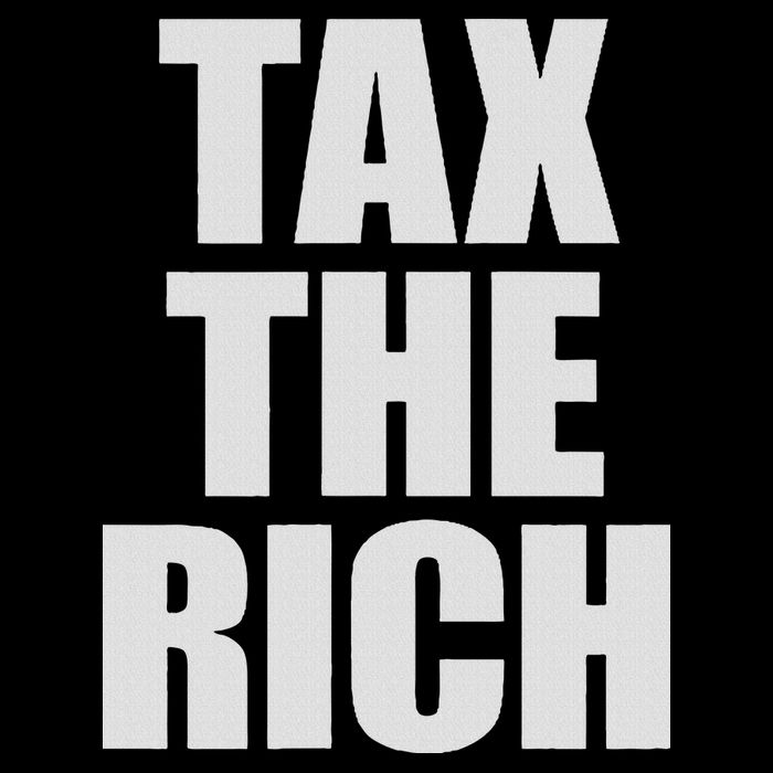 Make The Rich Pay Tax The Rich Tax The Rich Drawstring Bag