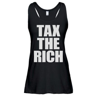Make The Rich Pay Tax The Rich Tax The Rich Ladies Essential Flowy Tank