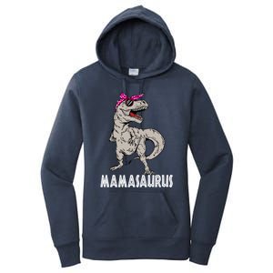 Mamasaurus Tyrannosaurus Rex Dinosaur For Mother Mama Or Mom Gift Women's Pullover Hoodie