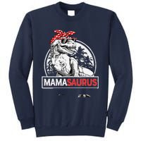 Mamasaurus T rex Dinosaur Funny Mama Saurus Mother's Family Sweatshirt