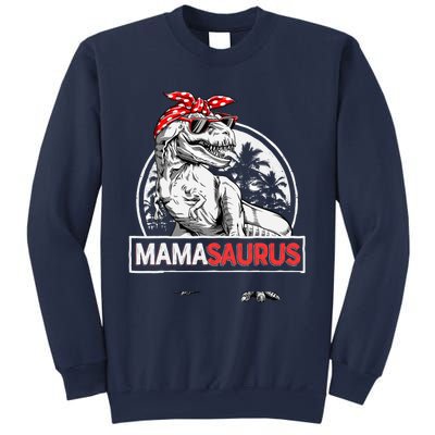 Mamasaurus T rex Dinosaur Funny Mama Saurus Mother's Family Sweatshirt