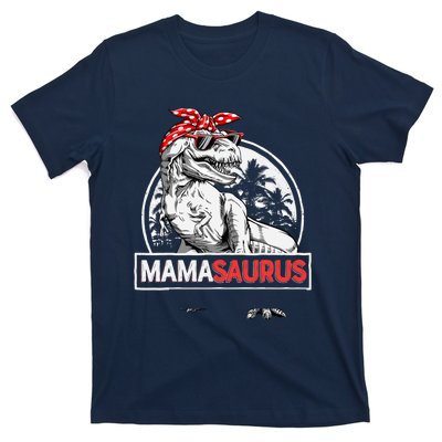 Mamasaurus T rex Dinosaur Funny Mama Saurus Mother's Family T-Shirt