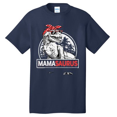 Mamasaurus T rex Dinosaur Funny Mama Saurus Mother's Family Tall T-Shirt