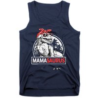 Mamasaurus T rex Dinosaur Funny Mama Saurus Mother's Family Tank Top