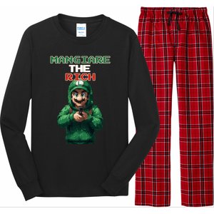 Mangiare The Rich Luigi Long Sleeve Pajama Set