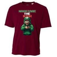 Mangiare The Rich Luigi Cooling Performance Crew T-Shirt