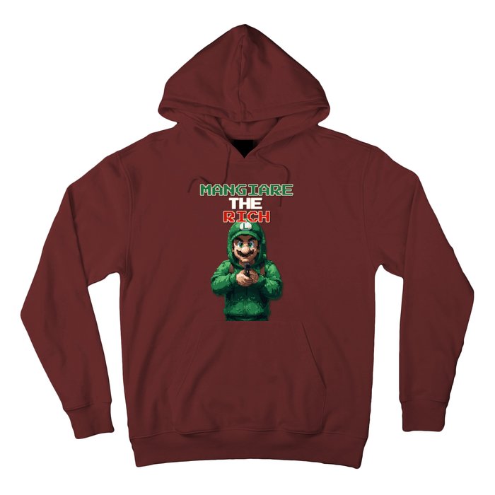 Mangiare The Rich Luigi Hoodie