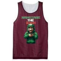 Mangiare The Rich Luigi Mesh Reversible Basketball Jersey Tank