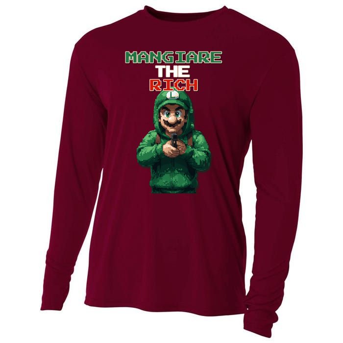 Mangiare The Rich Luigi Cooling Performance Long Sleeve Crew