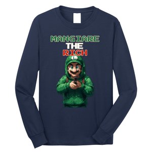 Mangiare The Rich Luigi Long Sleeve Shirt