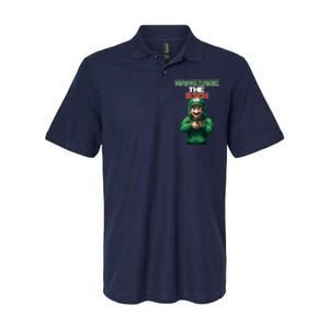 Mangiare The Rich Luigi Softstyle Adult Sport Polo