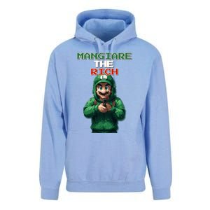 Mangiare The Rich Luigi Unisex Surf Hoodie