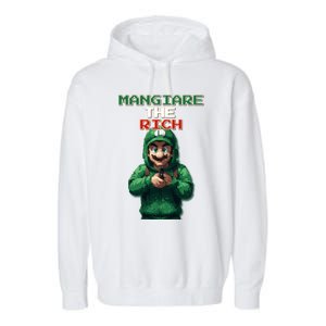 Mangiare The Rich Luigi Garment-Dyed Fleece Hoodie