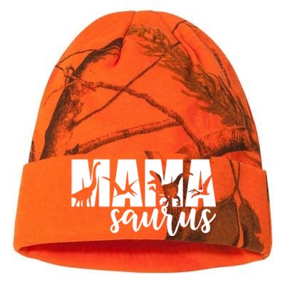 MamaSaurus T rex Dinosaur Funny Mama Saurus Mother's Day Kati Licensed 12" Camo Beanie