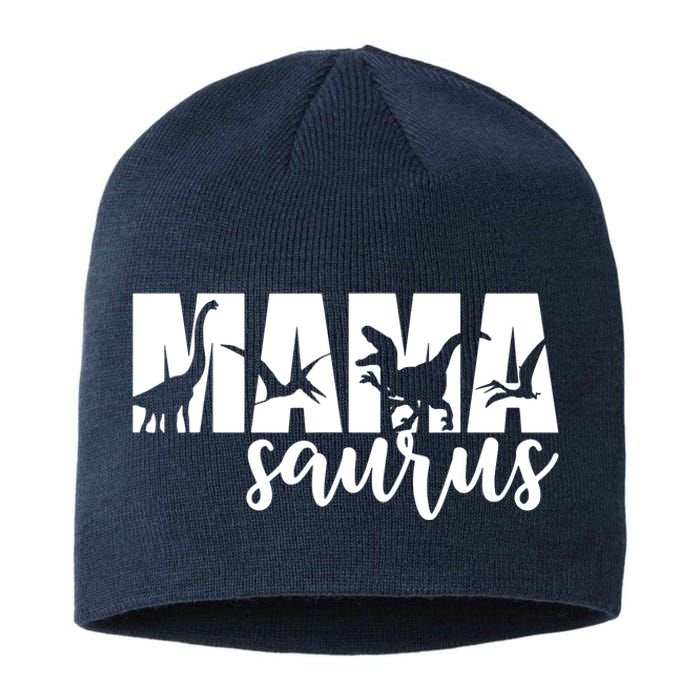 MamaSaurus T rex Dinosaur Funny Mama Saurus Mother's Day Sustainable Beanie