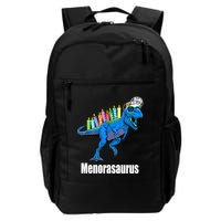 Menorasaurus T Rex Hanukkah Funny Dino Backpack
